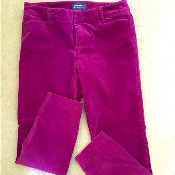 ⛄️ Old Navy soft, velour-like mid-rise Pixie pant - Picture 1 of 9